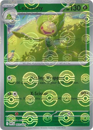 Leavanny (Poke Ball Pattern) - 003/086 - Uncommon Reverse Holo