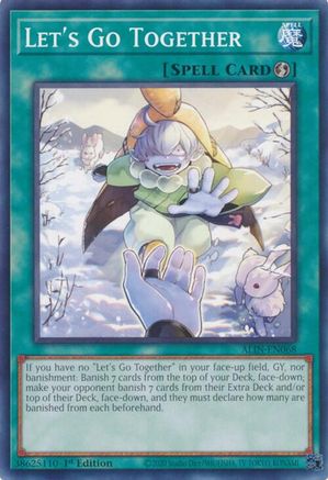 Let's Go Together (ALIN-EN068) - Alliance Insight Common / Short Print 1st Edition