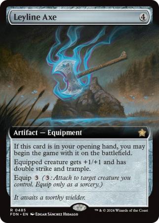 Leyline Axe (Extended Art) - 0485