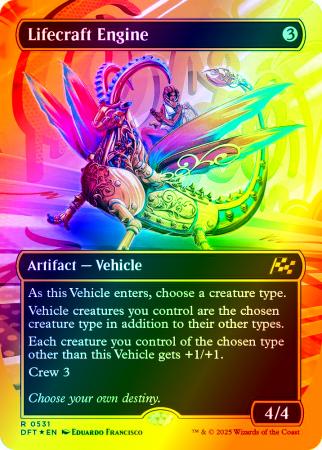 Lifecraft Engine (Borderless) (First-Place Foil) - 0531 - Foil