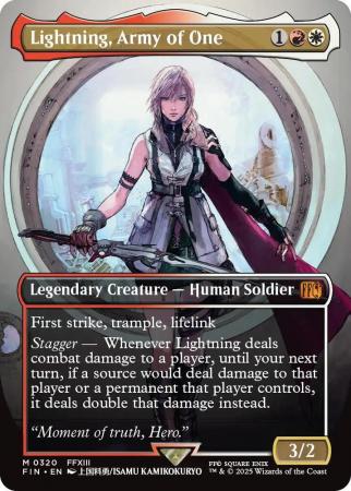 Lightning, Army of One (Borderless) - 0320