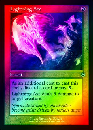 Lightning Axe (Retro Frame) - 0398 - Foil