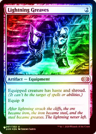 Lightning Greaves (2XM) - 267 - Foil