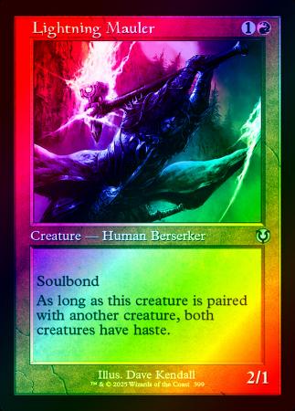 Lightning Mauler (Retro Frame) - 0399 - Foil