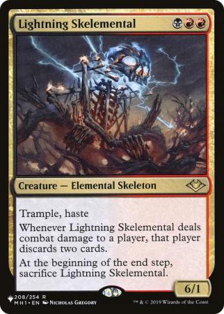 Lightning Skelemental - 208