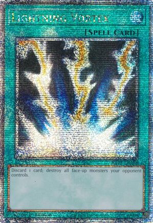 Lightning Vortex (Quarter Century Secret Rare) (RA03-EN148) - Quarter Century Bonanza Quarter Century Secret Rare 1st Edition