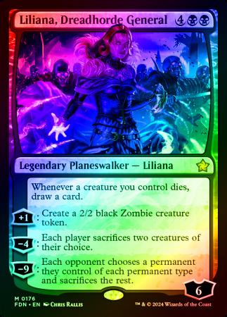 Liliana, Dreadhorde General - 0176 - Foil