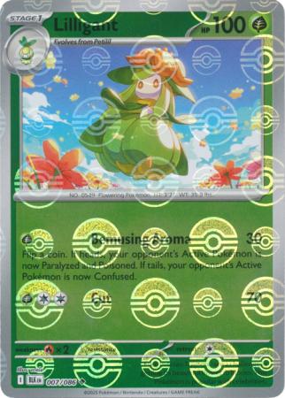 Lilligant (Poke Ball Pattern) - 007/086 - Uncommon Reverse Holo