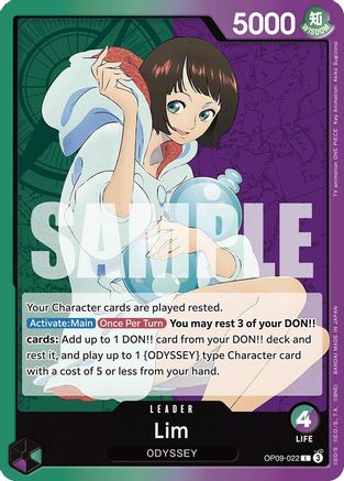 Lim - OP09-022 - Leader