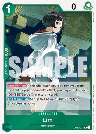 Lim - OP10-037 - Rare Foil