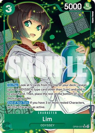 Lim (Parallel) - OP09-037 - Super Rare Foil
