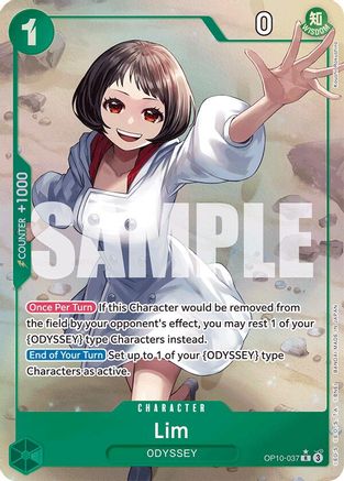 Lim (Parallel) - OP10-037 - Rare Foil