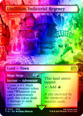 Lindblum, Industrial Regency (Borderless) - 0312 - Foil