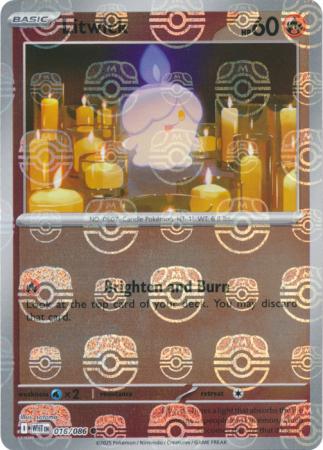Litwick (Master Ball Pattern) - 016/086 - Common Reverse Holo