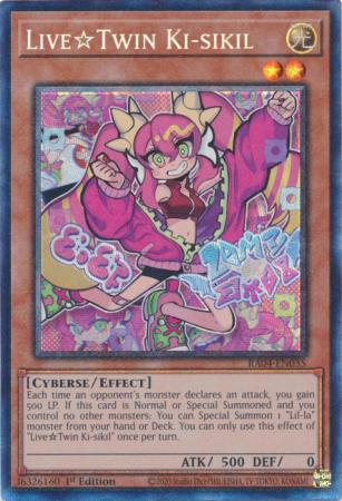 LiveTwin Ki-sikil (PCR) (RA04-EN035) - Quarter Century Stampede Collector's Rare 1st Edition