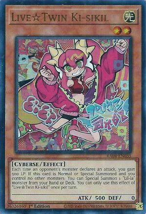 Live Twin Ki-sikil (UR) (RA04-EN035) - Quarter Century Stampede Ultra Rare 1st Edition