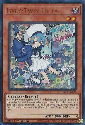 Live Twin Lil-la (UR) (RA04-EN036) - Quarter Century Stampede Ultra Rare 1st Edition