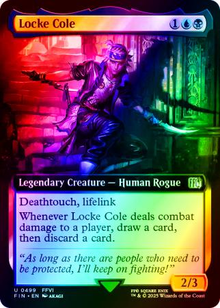 Locke Cole (Extended Art) - 0499 - Foil