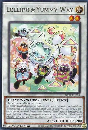 LollipoYummy Way (JUSH-EN021) - Justice Hunters Rare 1st Edition