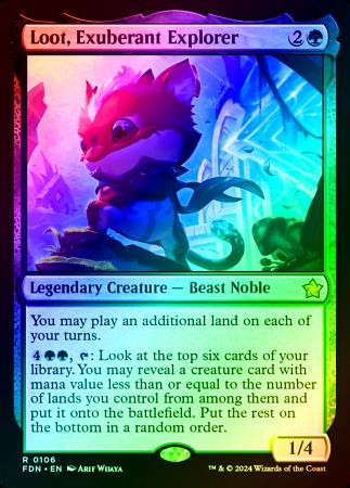 Loot, Exuberant Explorer - 0106 - Foil
