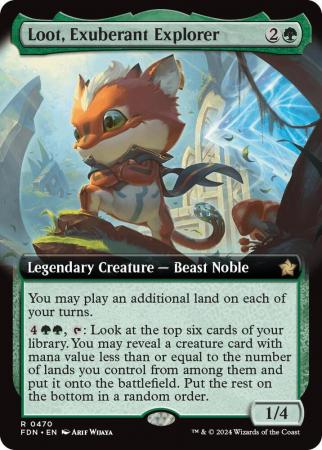 Loot, Exuberant Explorer (Extended Art) - 0470