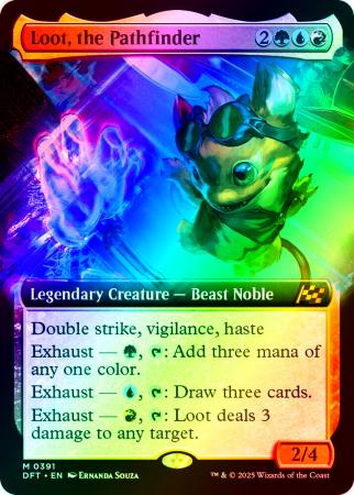 Loot, the Pathfinder (Extended Art) - 0391 - Foil