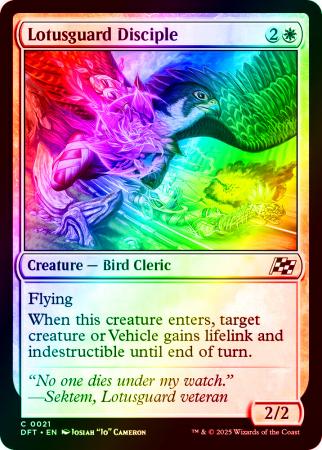 Lotusguard Disciple - 0021 - Foil