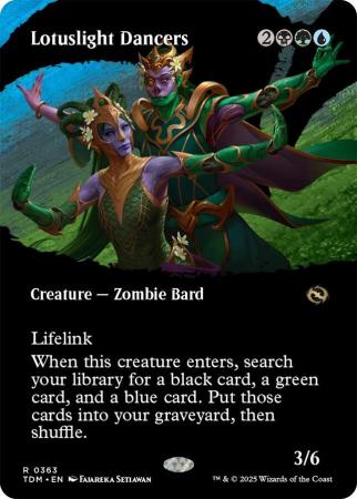 Lotuslight Dancers (Borderless) - 0363