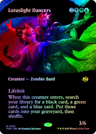 Lotuslight Dancers (Borderless) - 0363 - Foil