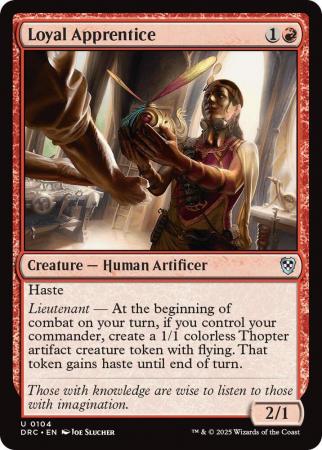 Loyal Apprentice - 0104