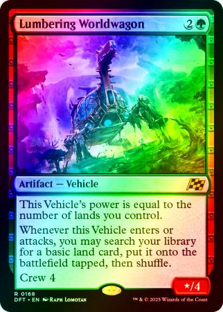 Lumbering Worldwagon - 0168 - Foil