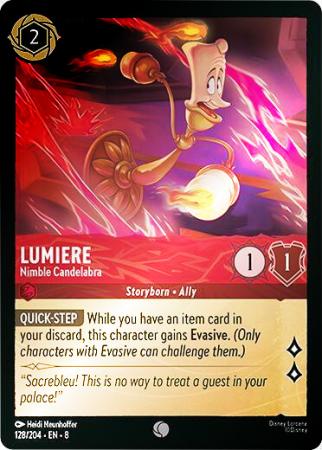 Lumiere - Nimble Candelabra - 128/204 - Common Cold Foil