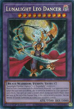 Lunalight Leo Dancer (Secret Rare) (RA04-EN053) - Quarter Century Stampede Secret Rare 1st Edition