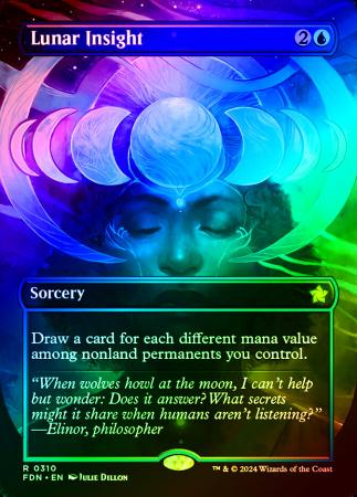 Lunar Insight (Borderless) - 0310 - Foil