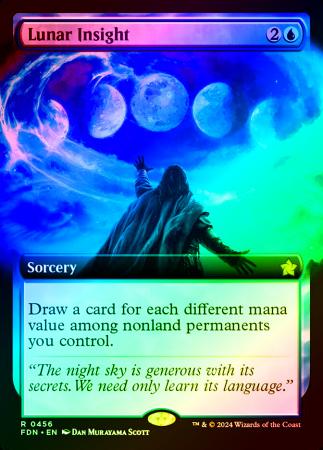 Lunar Insight (Extended Art) - 0456 - Foil