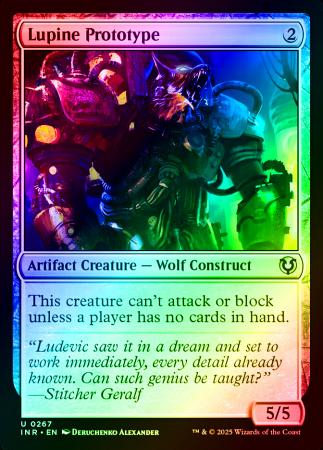 Lupine Prototype - 0267 - Foil