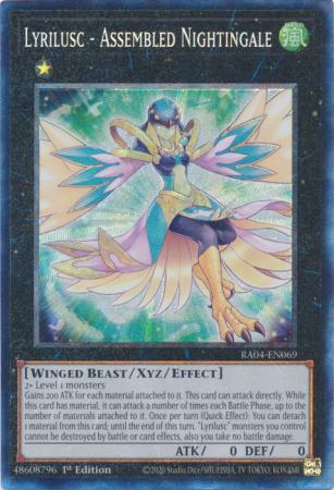 Lyrilusc - Assembled Nightingale (PCR) (RA04-EN069) - Quarter Century Stampede Collector's Rare 1st Edition
