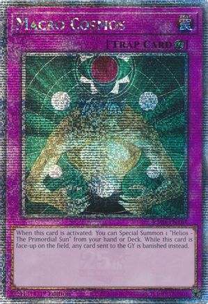 Macro Cosmos (Quarter Century Secret Rare) (RA03-EN164) - Quarter Century Bonanza Quarter Century Secret Rare 1st Edition
