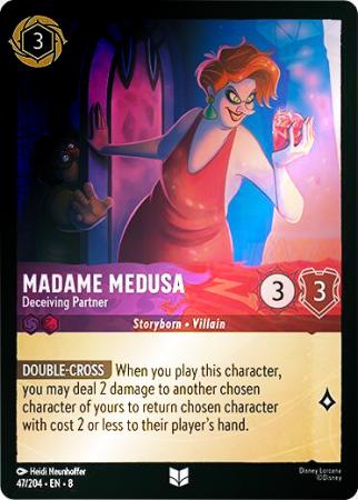 Madame Medusa - Deceiving Partner - 047/204 - Uncommon Cold Foil