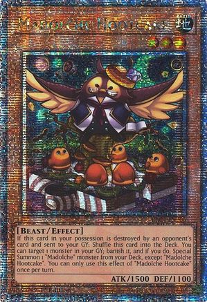 Madolche Hootcake (Quarter Century Secret Rare) (RA04-EN206) - Quarter Century Stampede Quarter Century Secret Rare 1st Edition