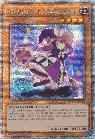 Madolche Magileine (Quarter Century Secret Rare) (RA04-EN185) - Quarter Century Stampede Quarter Century Secret Rare 1st Edition