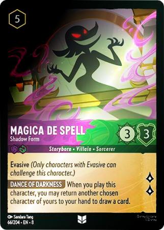 Magica De Spell - Shadow Form - 066/204 - Uncommon Cold Foil