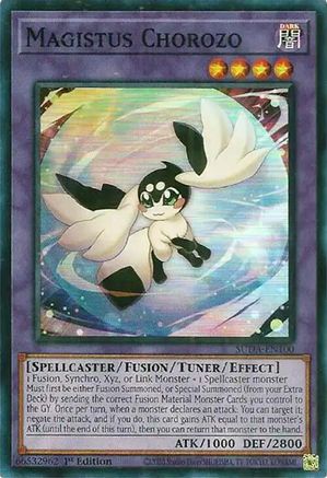 Magistus Chorozo (SUDA-EN100) - Supreme Darkness Super Rare 1st Edition