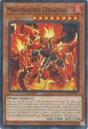 Magmacho Dragon (MP25-EN307) - 2025 Mega-Pack Common / Short Print 1st Edition