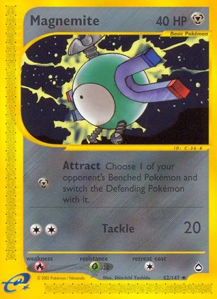 Magnemite - 52/147 - Uncommon Reverse Holo
