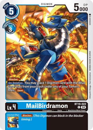 MailBirdramon - BT19-022 C - Common