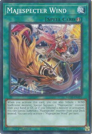 Majespecter Wind (MP25-EN321) - 2025 Mega-Pack Common / Short Print 1st Edition