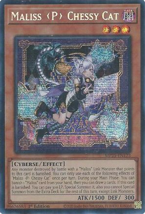 Maliss P Chessy Cat (MP25-EN123) - 2025 Mega-Pack Prismatic Secret Rare 1st Edition