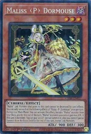 Maliss P Dormouse (CR) (CRBR-EN017) - Crossover Breakers Collector's Rare 1st Edition