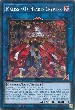 Maliss Q Hearts Crypter (MP25-EN442) - 2025 Mega-Pack Common / Short Print 1st Edition